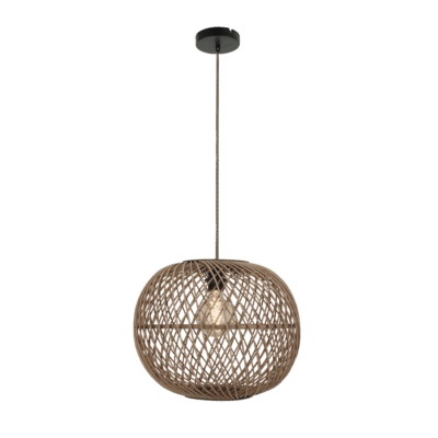 Nature Diagonaal Rond Hanglamp - 1 lichts - Ø40 cm