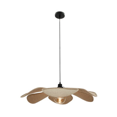 Corvo Hanglamp - 1 Lichts - Ø 80 cm - Nature