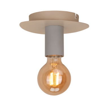 Colorato Plafondlamp – 1 Lichts – Grijs – Stijlvolle Plafondverlichting 104700175