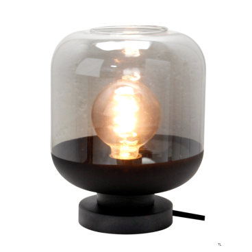 Chericoni Specchio Opaco Tafellamp Ø 22 cm, 1 lichts met E27 fitting, uitgevoerd in een stijlvol mat glazen design.