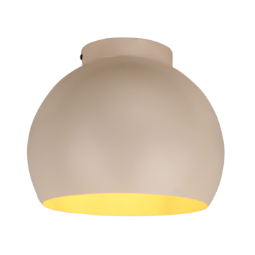 Moderne Occhio plafondlamp van Chericoni, creamkleur, Ø25 cm