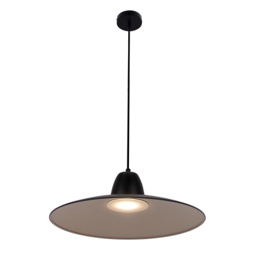 Sfeervolle verlichting met de Mantua hanglamp – zwart & cream