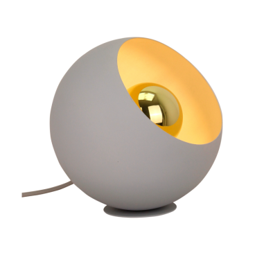 Deze moderne Occhio tafellamp in grijs heeft een strak design met een warme lichtgloed. Ideaal voor een elegante touch in elke kamer!