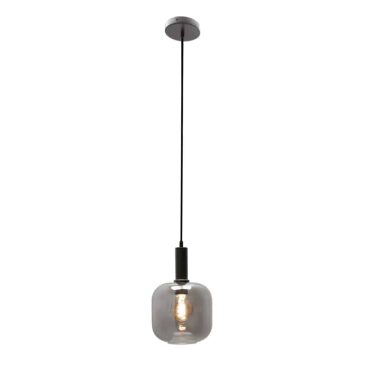 Chericoni Specchio Hanglamp Ø 21 cm, 1 lichts met E27 fitting, uitgevoerd in een elegant glazen design.