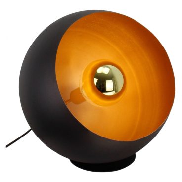 Chericoni Occhio vloerlamp, Ø40 cm, zwart design, 1 lichts met E27 fitting, voor een moderne en stijlvolle uitstraling.